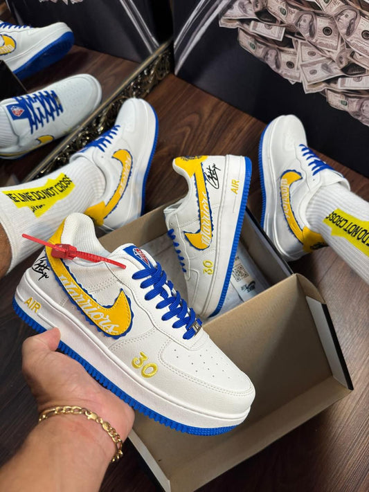 Tênis Nike Air Force 1 Golden State Warriors