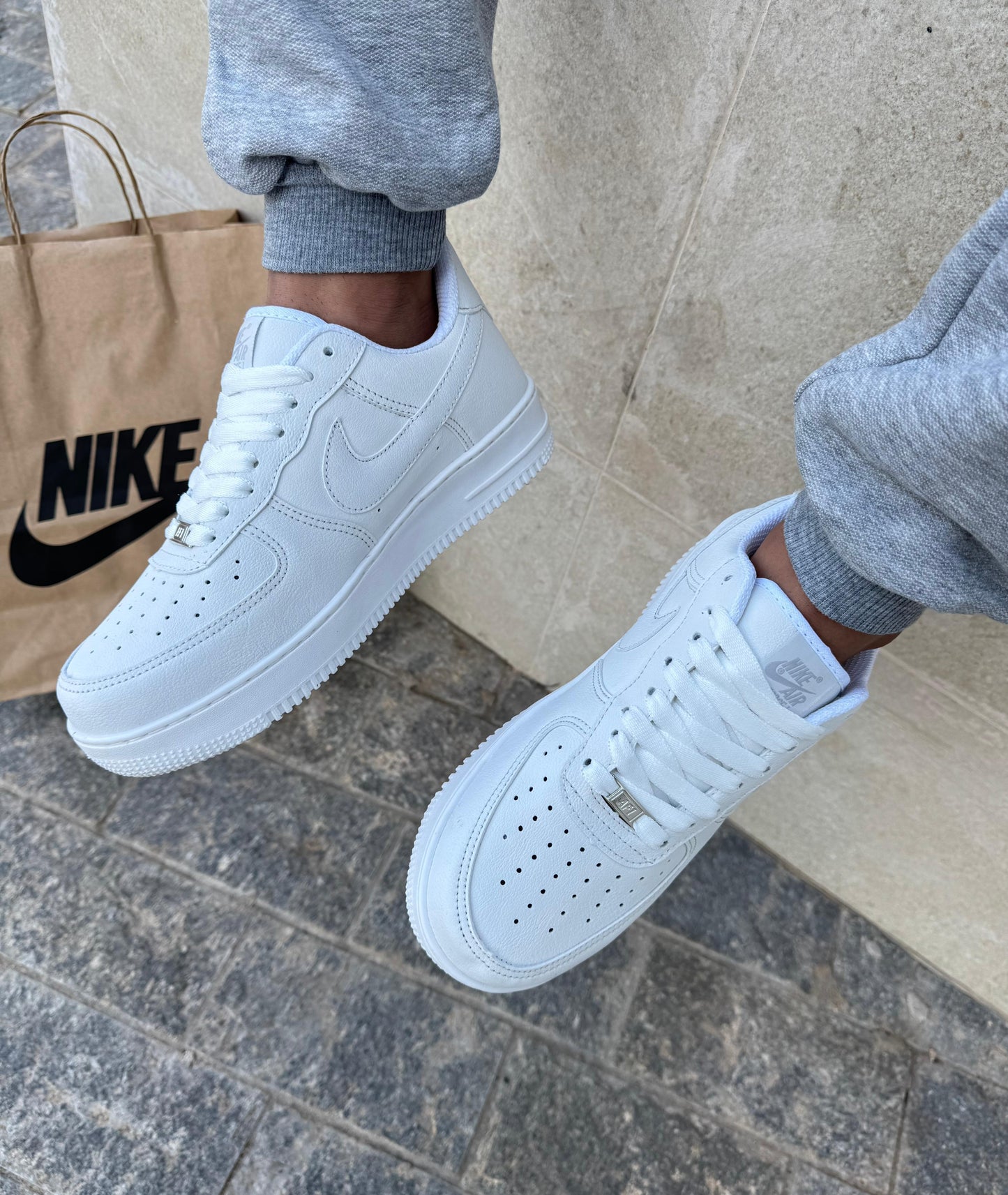 Tênis Air Force Linha Luxo Branco
