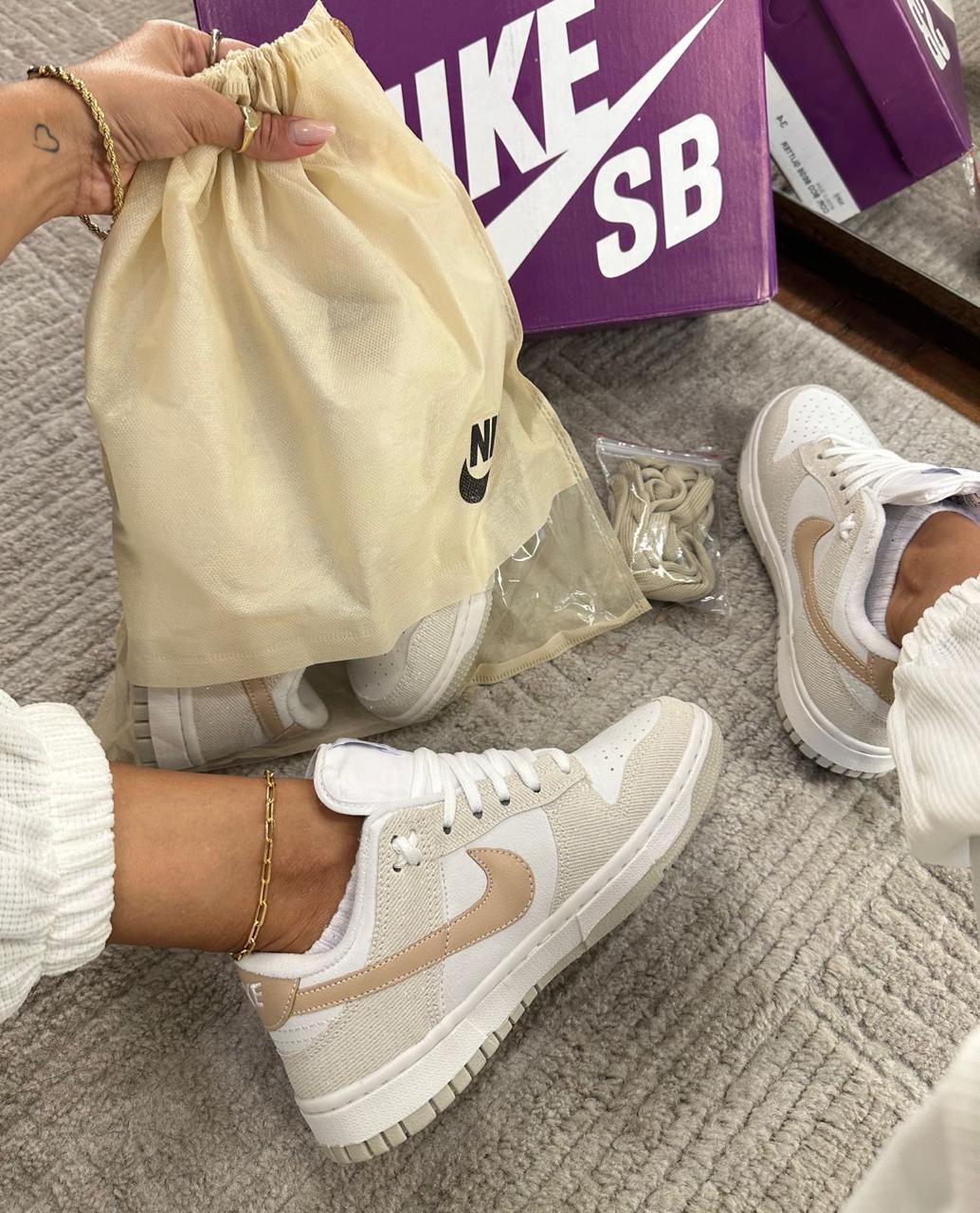 Tênis Nike Dunk Low Gliter