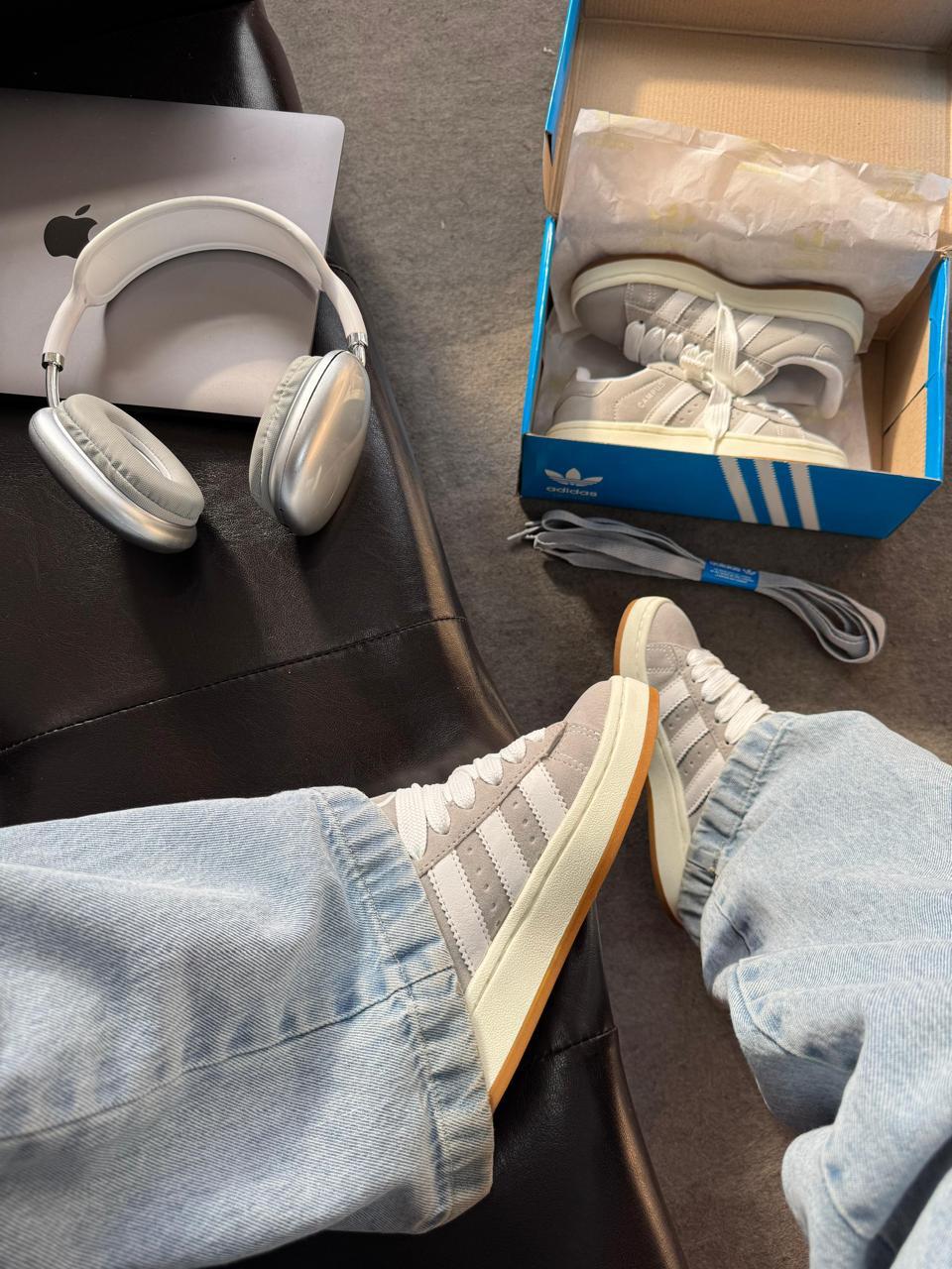 TÊNIS ADIDAS CAMPUS Cinza