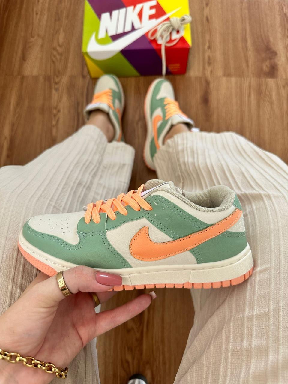 Tênis Nike Dunk Low Cacau